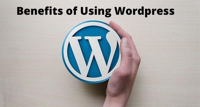 benefits of wordpress