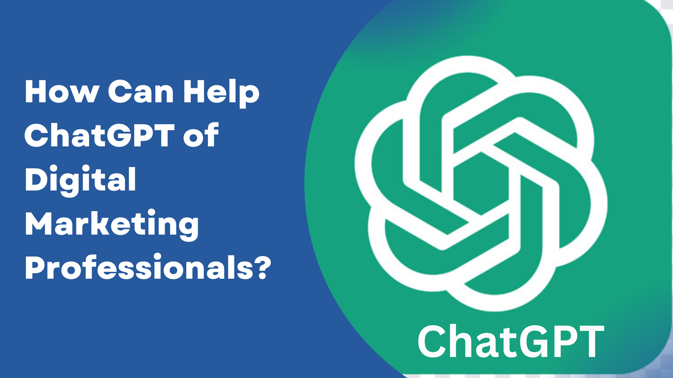 How Can Help ChatGPT Of Digital Marketing Professionals?